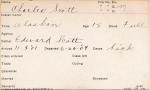 Charles Scott Student Information Card Charles Scott Student Information Card
