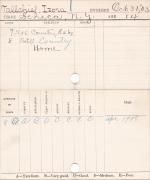 Izora Tallchief Progress Card Izora Tallchief Progress Card
