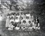 Girls Baseball Team at Camp Sells, c. 1913