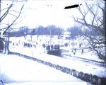 Ice Skating on the School Grounds, c. 1910