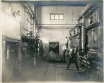 Boiler Room with Students Working, c. 1910 Boiler Room with Students Working, c. 1910