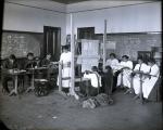 Students Working in a Weaving Studio [version 2], c. 1910