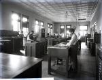 Students Setting Type in the Printing Office, c. 1910 Students Setting Type in the Printing Office, c. 1910
