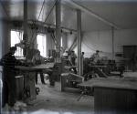 Students Working in the Carpenter Shop [view 5], c.1909