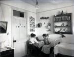 Two Female Students in a Student Room, c. 1910
