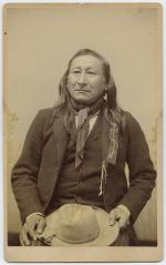 Young Man Afraid of Horses, visiting chief, c.1891