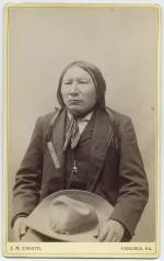 Fast Thunder, visiting chief, c.1891