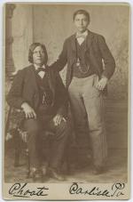 Standing Bear and Luther Standing Bear [version 2], c.1881