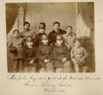 Nine Arapaho students, 1880