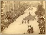 Students in Philadelphia parade, 1887