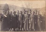 Elizabeth Seawright and twelve female students, c. 1903