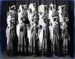 Female students as "Indian Squaws" in "The Captain of Plymouth" [pose 2], 1909