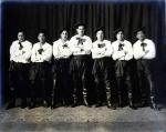 Male students as the "Sailors' Chorus" in "The Captain of Plymouth", 1909 Male students as the "Sailors' Chorus" in "The Captain of Plymouth", 1909