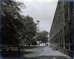 View of the Large Boys' Quarters and the Boiler House, c.1909 View of the Large Boys' Quarters and the Boiler House, c.1909