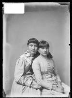 Minnie Billen [?] and Rosa Lewis, c.1886