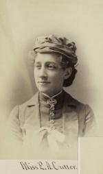 Miss Emma A. Cutter, c. 1885