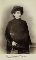 Miss Hattie Moore, 1884 Miss Hattie Moore, 1884
