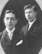 Isaac Gould and Paul Dirks, c.1906