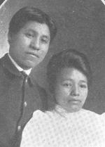 Manus Screamer and Nannie Saunooke, c.1908