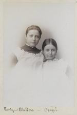 Emily Ross and Ella Ross [version 2], c.1882