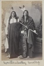 Spotted Tail and Iron Wing, c.1880