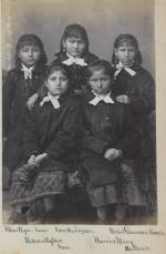 Five female students [version 2], 1880