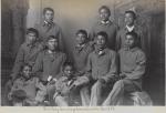 Ten Sioux male students [version 2], c.1883