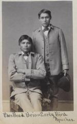 Eben Beads and Brian Early Bird, c.1886