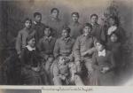 Thirteen Pawnee students, c.1883
