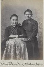 Antoinette Williams and Nellie Carey [version 2], c.1882