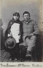 Mae Paisano and Willie H. Paisano [version 2], c.1885