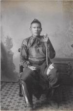 Osage chief, c.1895