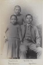 Susie Nachekea, Charles Istee, and Gail Marko, c.1888