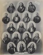 Noted Indians (Seventeen Sioux chiefs), 1891