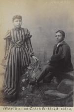 Martha Sickles and Caleb Sickles, c.1894
