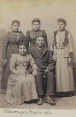 Chiricahua and Apache female students, c. 1889