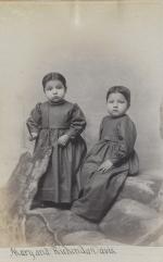 Mary Davis and Richenda Davis, c.1892