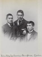 Reuben Wolf, Levi Levering, and Harvey Warner, c.1884