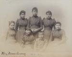 Group of seven Nez Perce students, c.1892