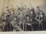 Fourteen male Pueblo students, 1891