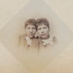 Two unidentified female students #4, c.1890