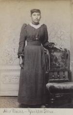 Allie Blaine, c.1891