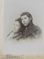 Melinda Thomas and Lily Schanandore, c.1896