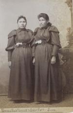 Emma Bull Bonnet and Sallie Face, c.1890