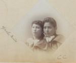 Two unidentified female students #9, c.1890