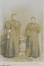 Rachel Tsikahda Morgan and Melinda Porter, c.1892