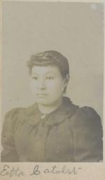 Etta Catolst, c.1894