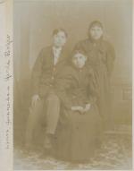 Harold Parker, Laura Parker, and Juanada Parker, c.1895