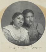 Lucy Ramone and Josie Ramone, c.1898
