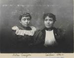 Katie Creager and Seichu Atsye, c.1900